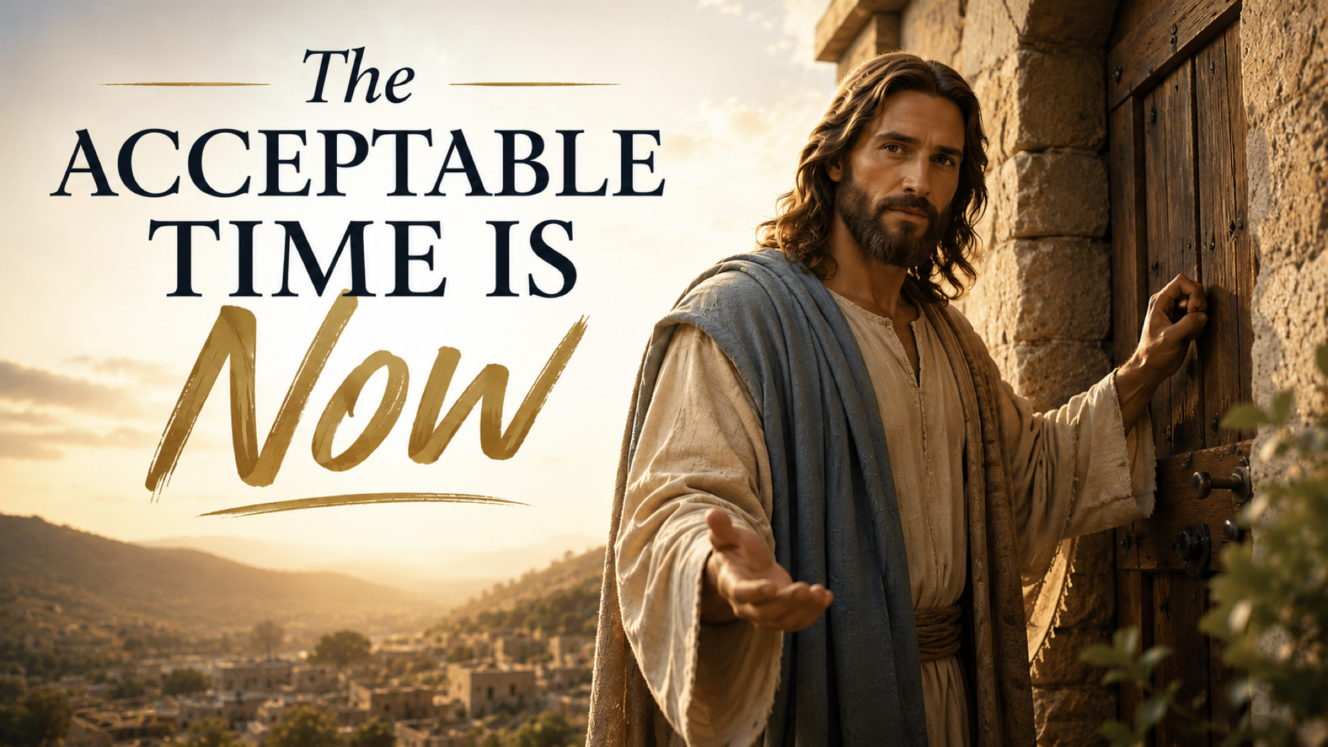 The Acceptable Time is Now